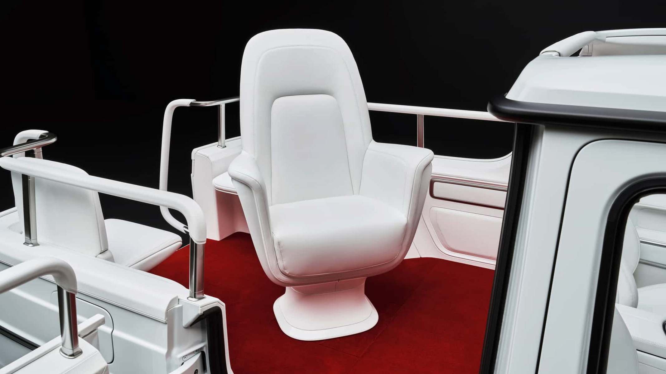 Papamóvel Mercedes-Benz Classe G elétrico
