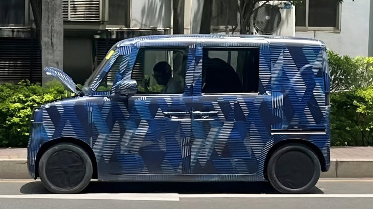 K-Car da BYD foi flagrado em fase de testes
