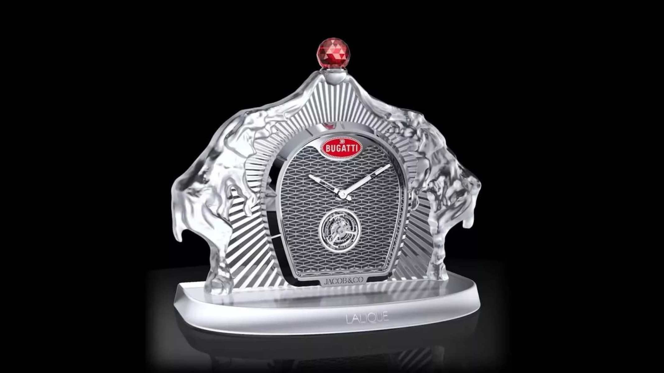 Relógio de mesa da Bugatti custa mais de 1 milhão de reais