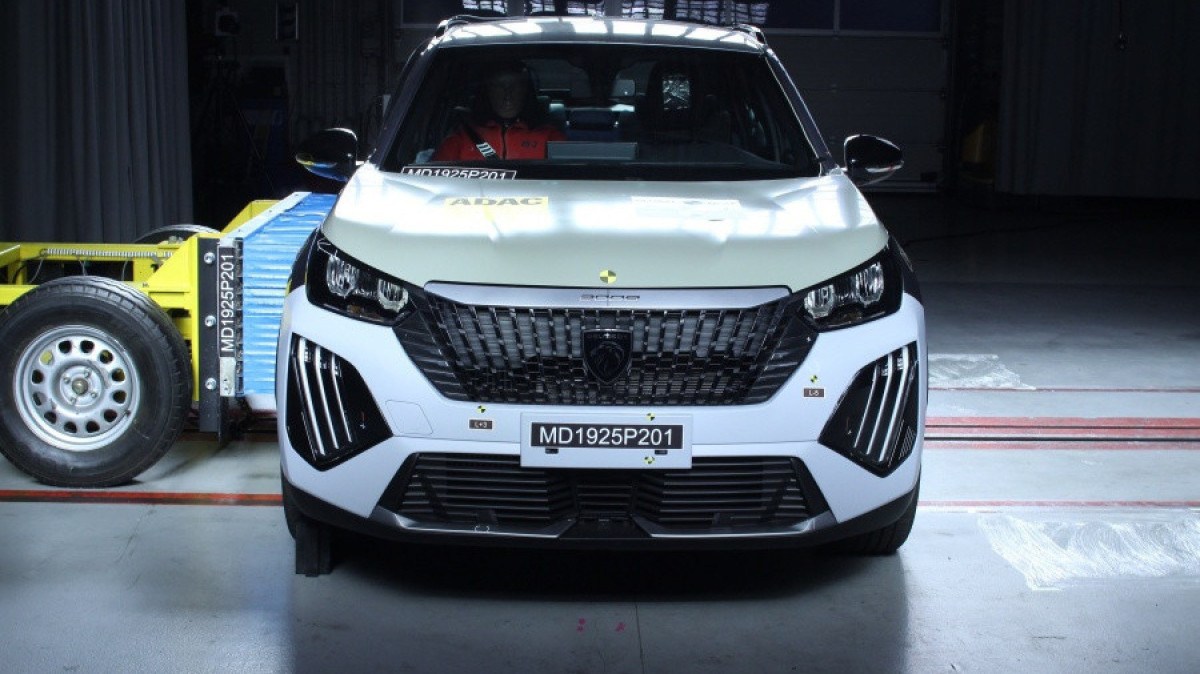 Peugeot 2008 em teste de colisão do Latin NCAP