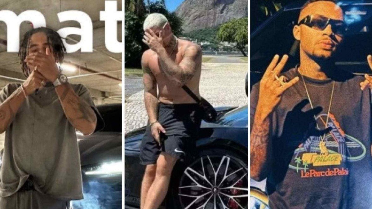Matuê, Filipe Ret e Orochi são rappers conhecidos por ostentar carros de luxo