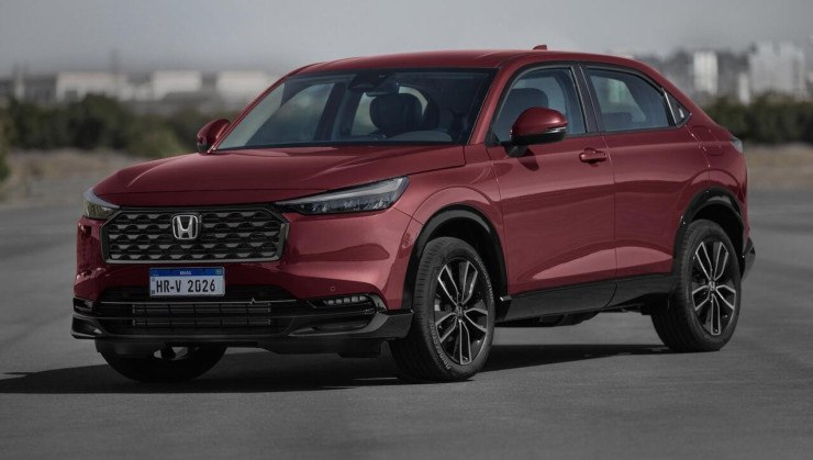 Honda HR-V Touring estreia nova cor vermelha -  (crédito: Divulgação/Honda)