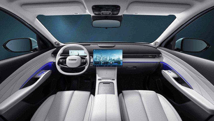 Omoda 7 promete interior luxuoso e multimídia com maior resolução da categoria