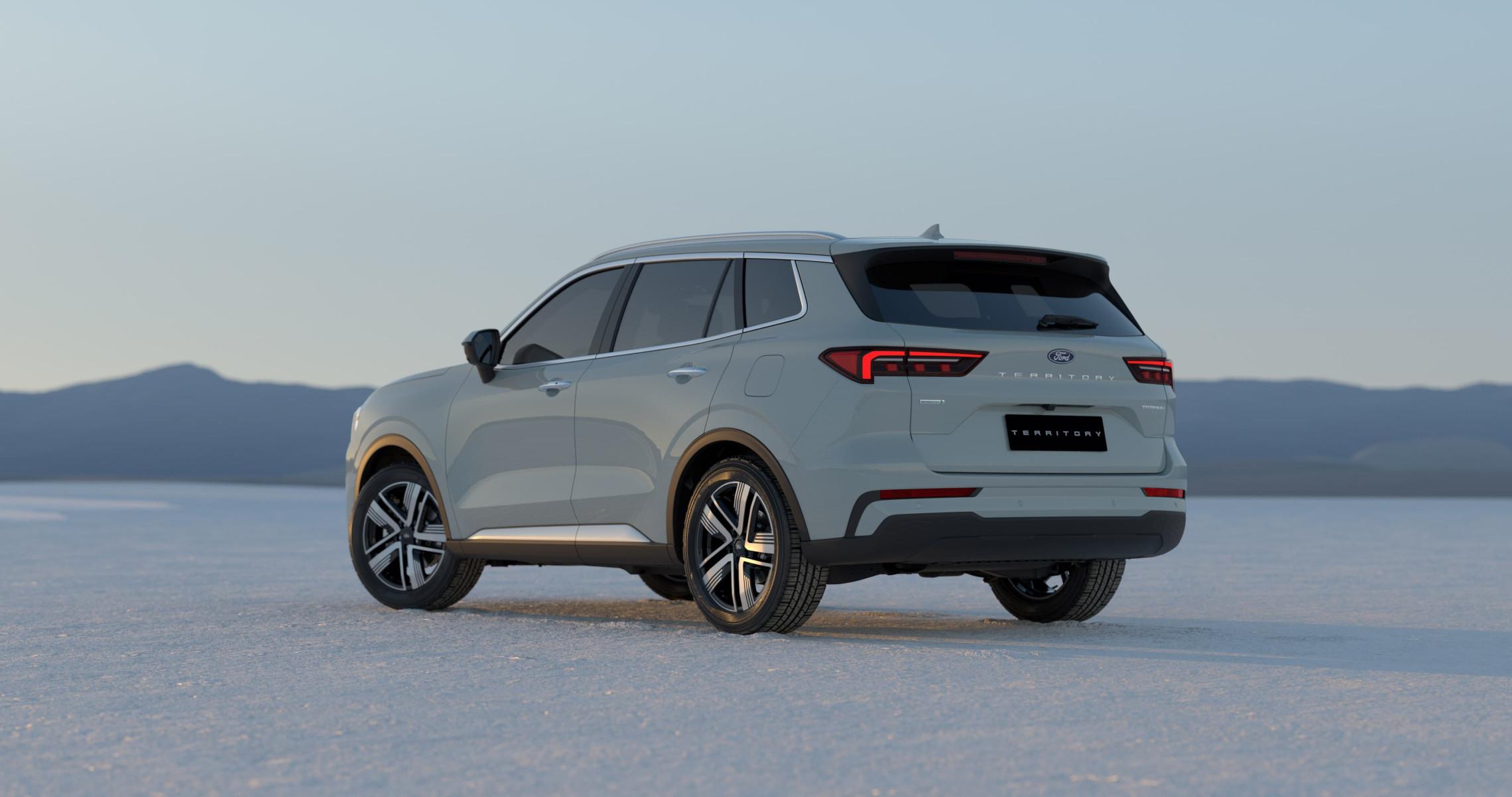 Linhas traseiras mudaram muito pouco no Territory