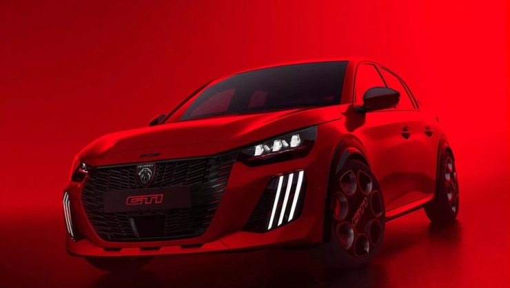 Peugeot E-208 GTI é a versão mais potente do hatchback francês -  (crédito: Divulgação)