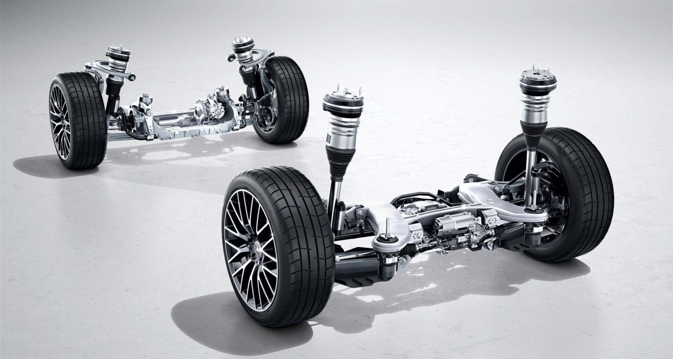 Suspensção ativa do Mercedes-Benz Classe S
    