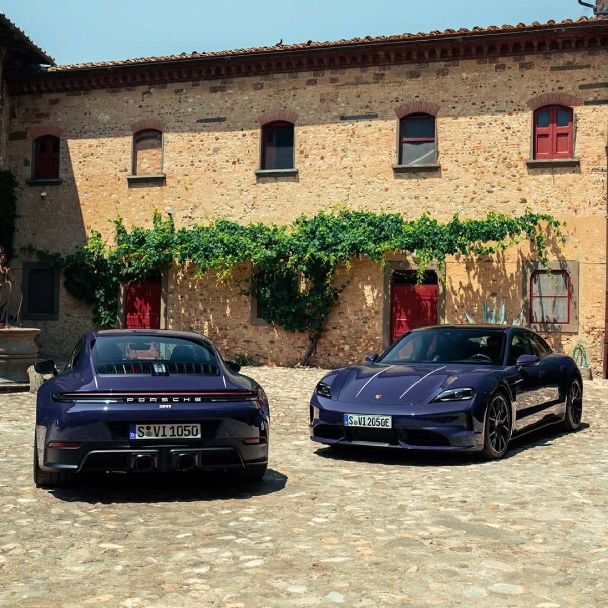 Porsche 911 e Porsche Taycan Ferragamo