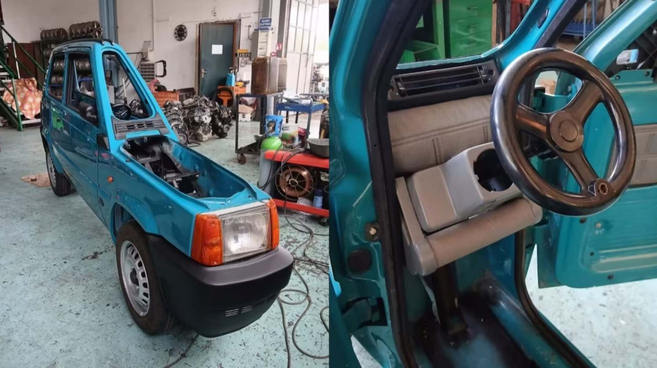 Fiat Panda mais estreito do mundo
