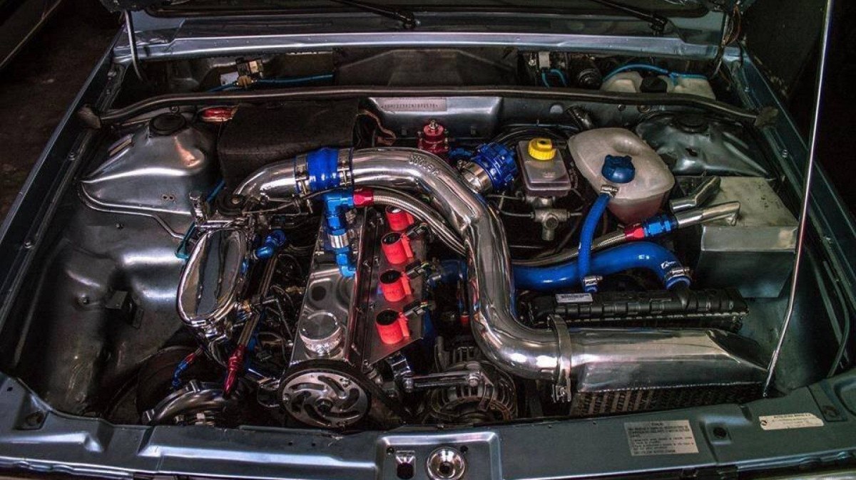 Motor do Gol totalmente preparado, um verdadeiro sleeper