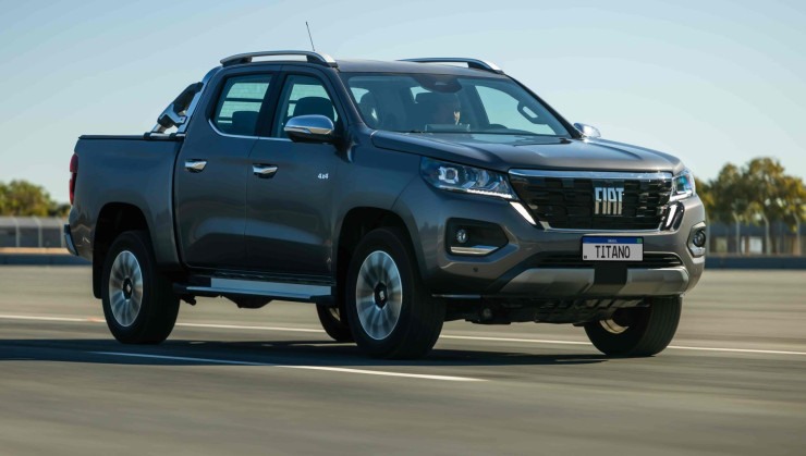 Fiat Titano aposta em melhoria na suspensão para conquistar o mercado -  (crédito: Divulgação/Fiat)