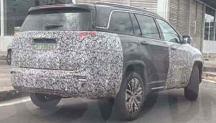 Novo Jeep Commander foi flagrado em testes