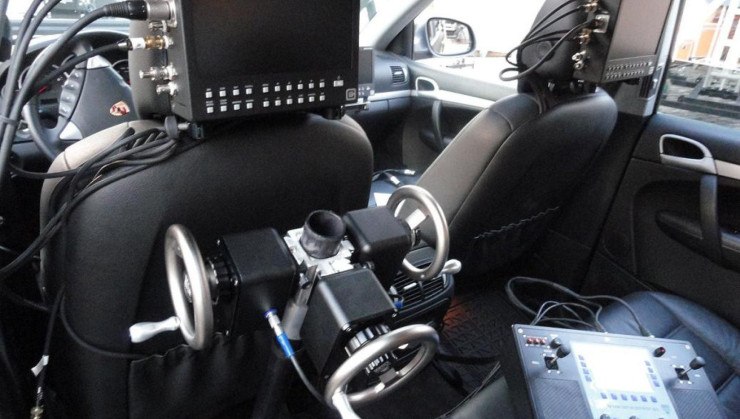  Interior da Cayenne utilizada para gravações                 