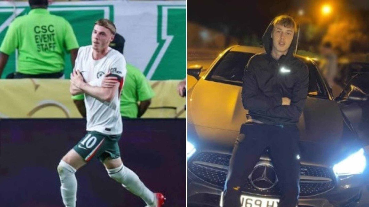 Palmer é o principal jogador do Chelsea e tem vários carros de luxo, como uma Mercedes-Benz Classe A