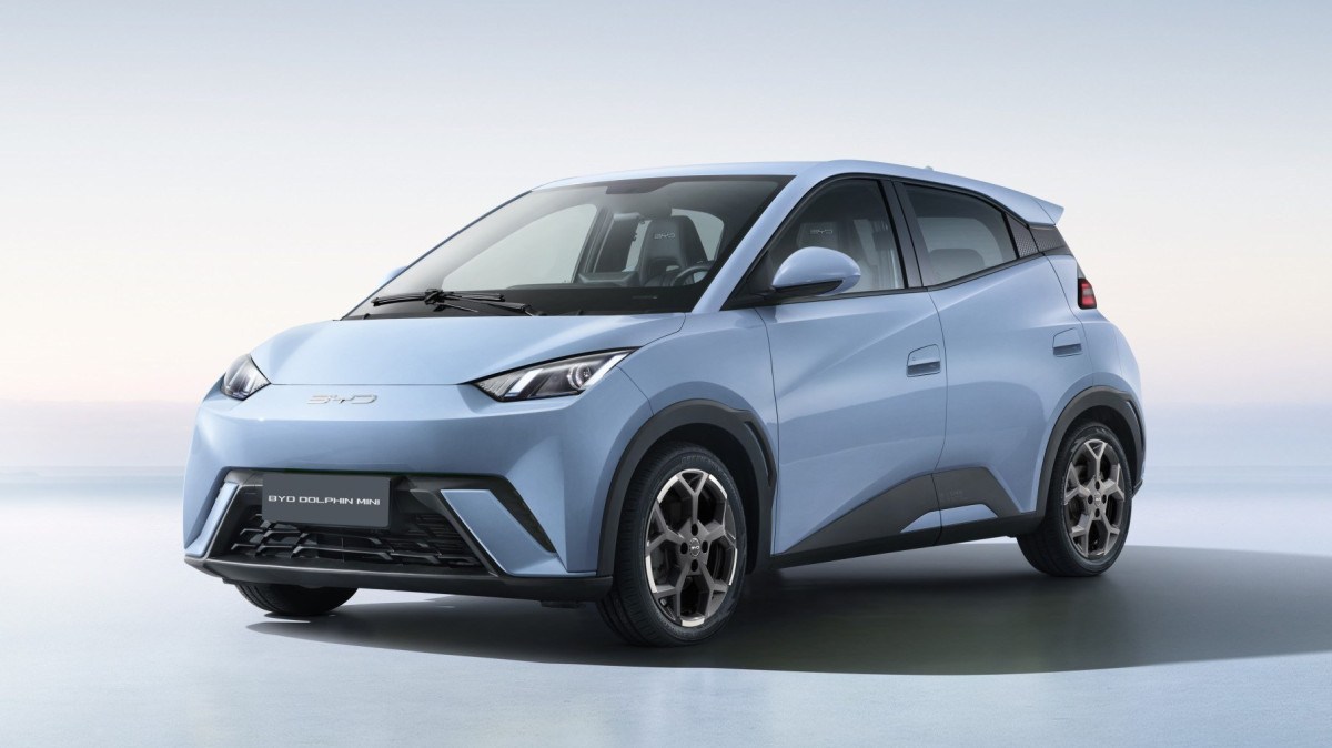 A nova cor do BYD Dolphin Mini é o Azul Glacial