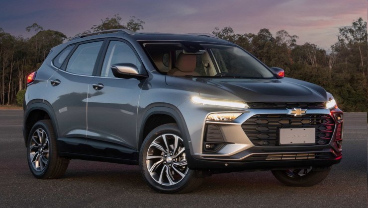 Chevrolet Tracker 2026 apresenta dianteira reformulada -  (crédito: Divulgação)