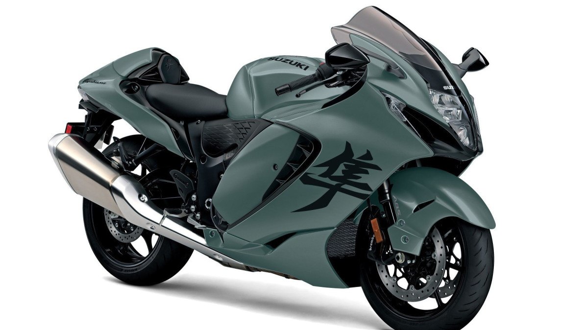 Hayabusa 2025/26 na cor verde fosco