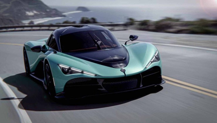 Novo hipercarro tem motor 6.6 quadriturbo de 1.875 cv -  (crédito: Zenvo/Divulgação)