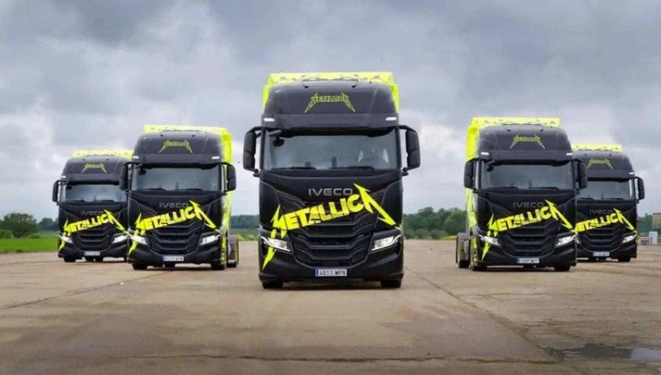  Apensar 72 unidades do S-Way Metallica foram produzidas -  (crédito: Divulgação/Iveco)
