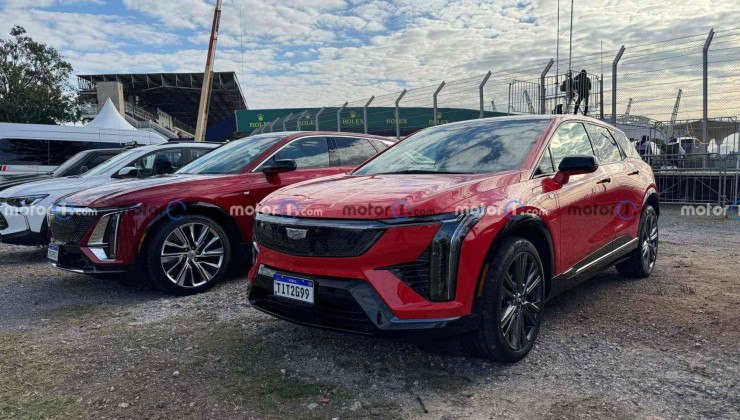 Cadillac Lyriq e Optiq no Brasil -  (crédito: Reprodução/Motor1.com)