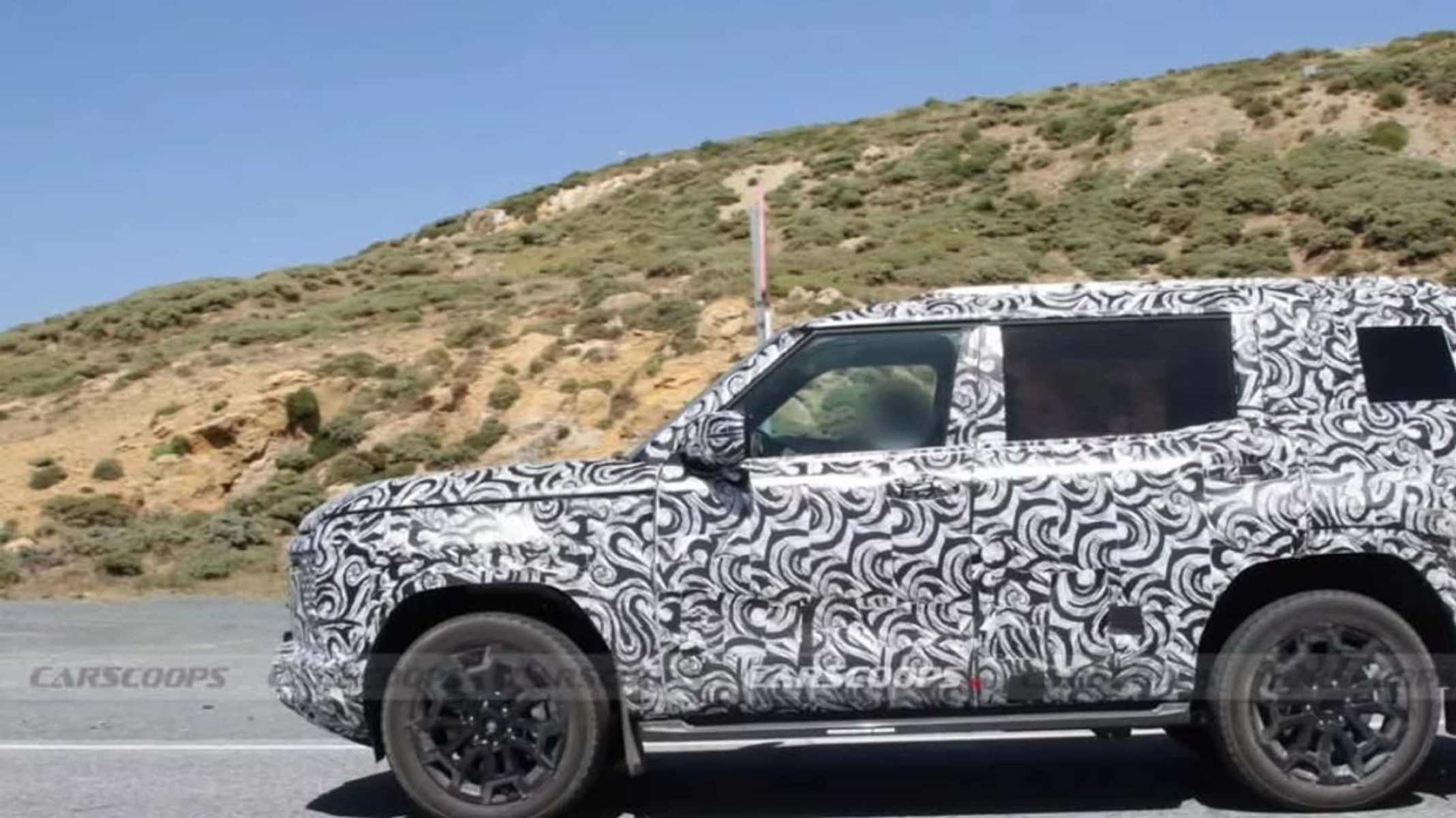 Nova geração do Mitsubishi Pajero