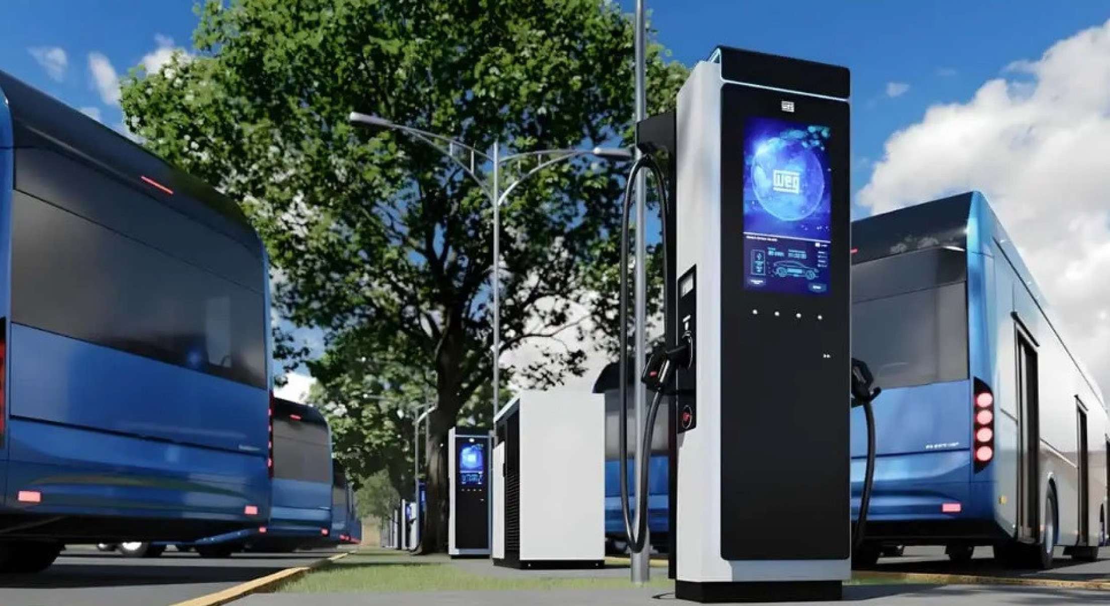 Carros elétricos: WEG lança estação de recarga mais rápida do Brasil