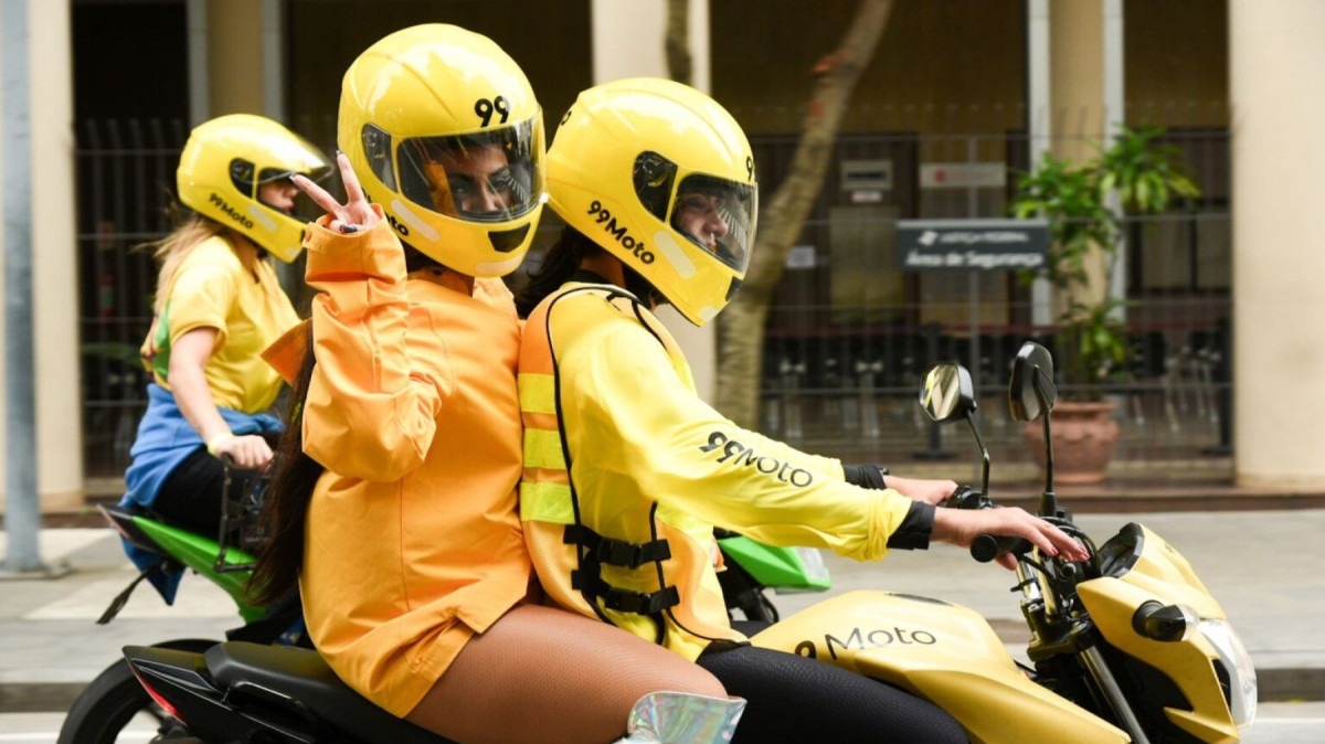99Moto é alternativa de transporte por aplicativo em duas rodas