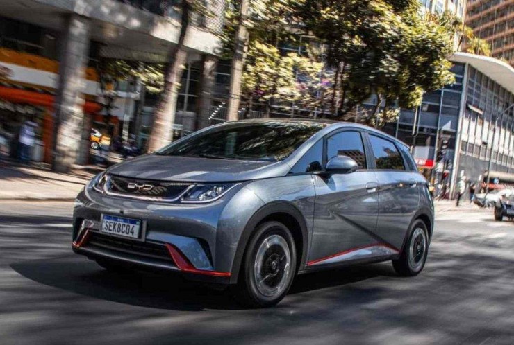 BYD Dolphin é 100% elétrico