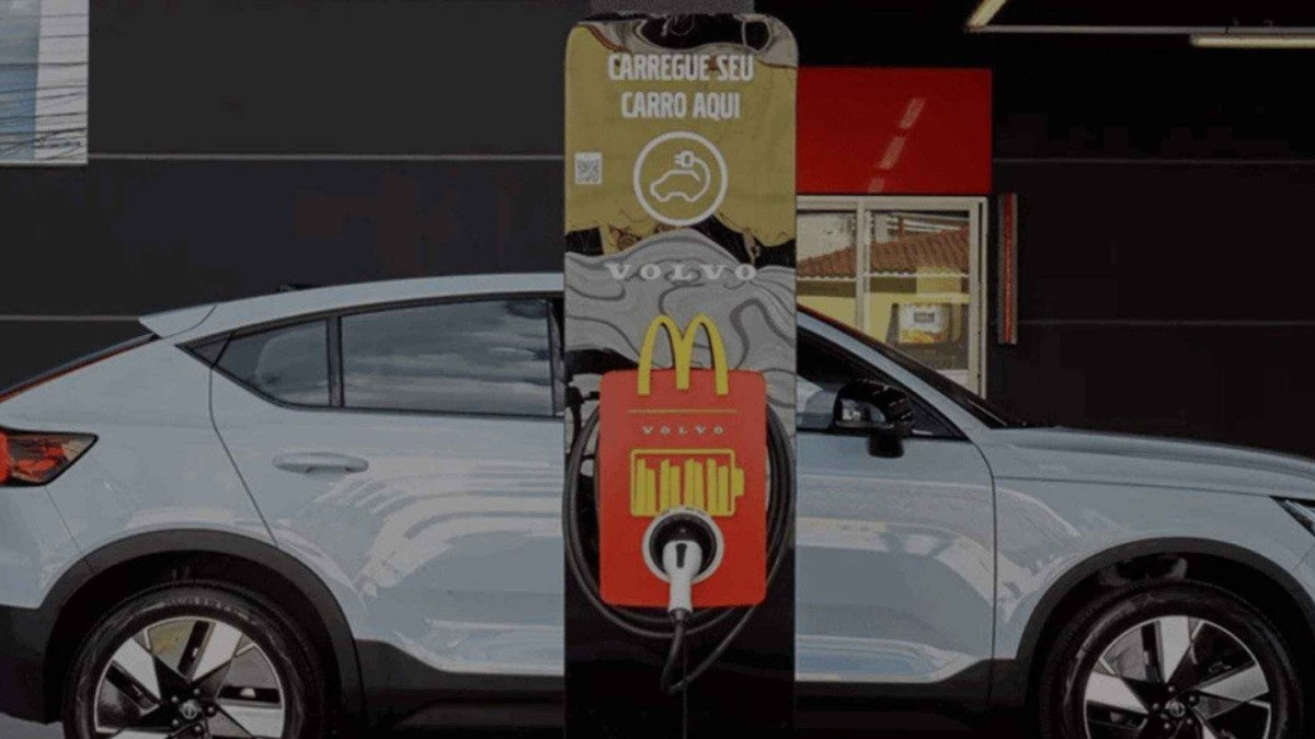 Unidade do McDonald's recebe eletroposto