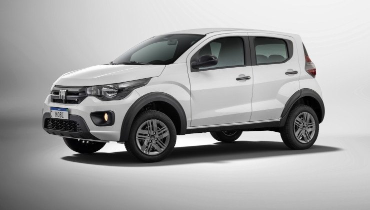 Fiat Mobi Like 2026 branco -  (crédito: Divulgação/Stellantis)