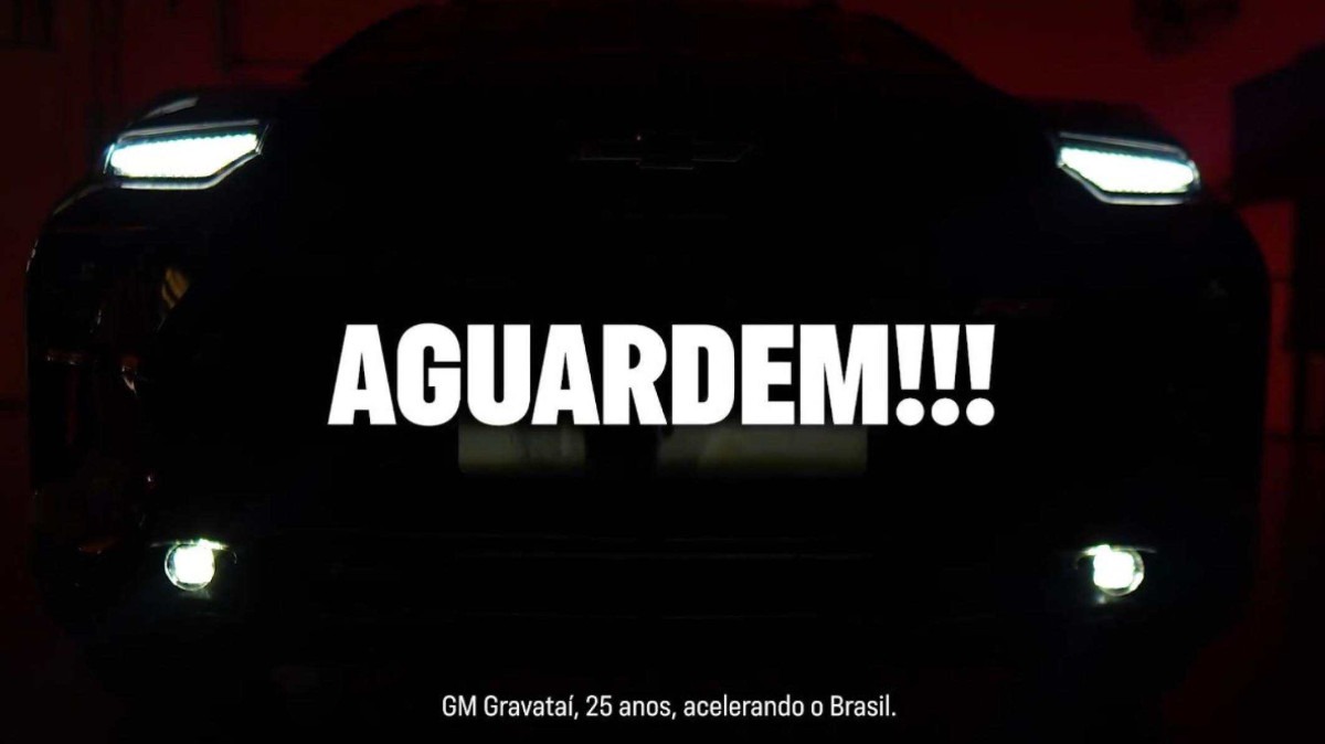 Novo SUV da Chevrolet teve primeiras linhas confirmadas em teaser