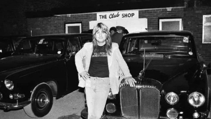 Ozzy Osbourne e seu Daimler DS40