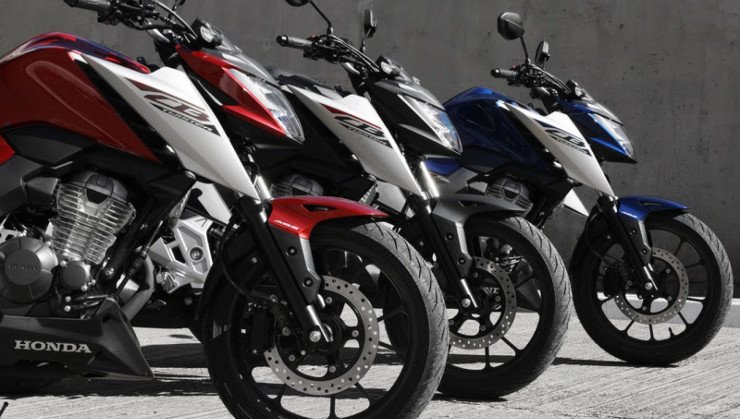 Honda CB 300F Twister 2026 tem três cores -  (crédito:  caio)