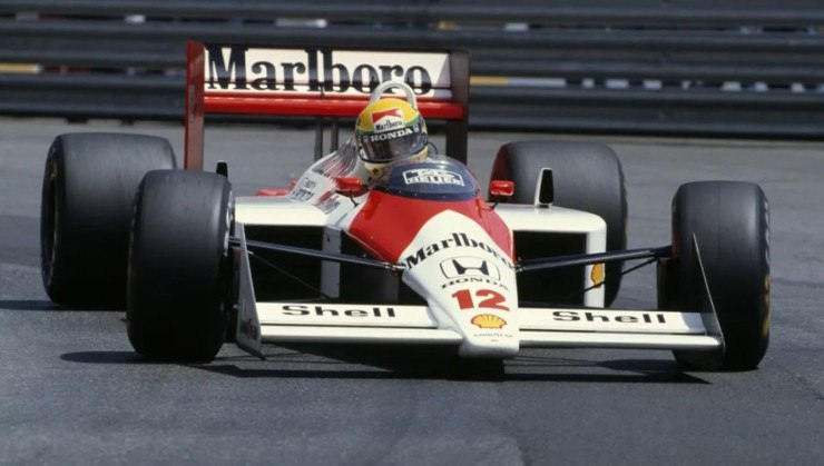 McLaren MP4/4 utilizada por Ayrton Senna