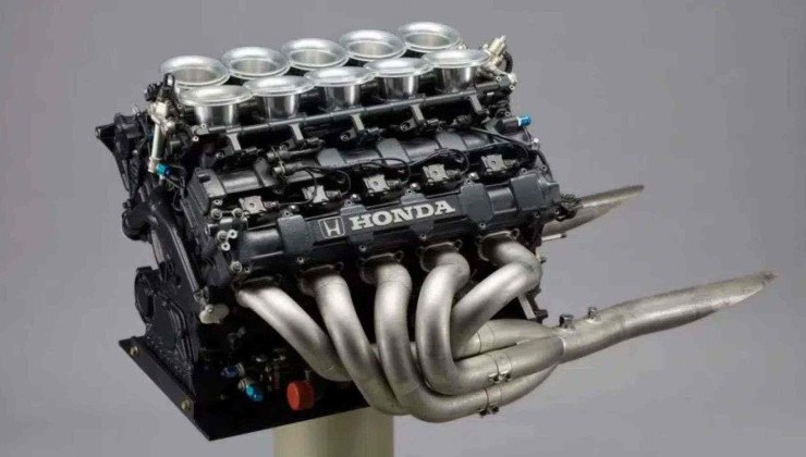 Motor V10 presente no carro de Fórmula 1 de Ayrton Senna