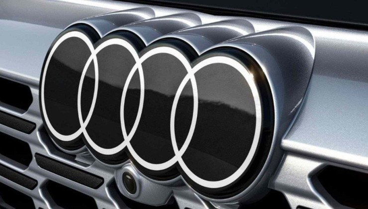 Logotipo minimalista da Audi -  (crédito: Divulgação/Audi)