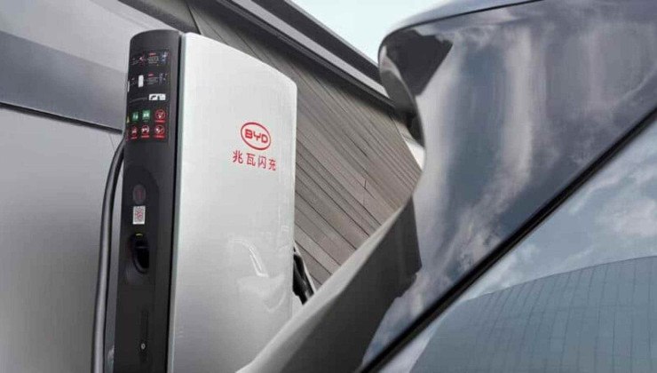 Super Carregadores da BYD já são realidade para o público chinês -  (crédito: Divulgação)
