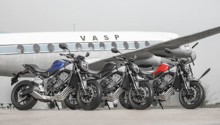 Honda CB 650R de 2026 tem sistema E-Clutch e está reestilizada  -  (crédito:  Divulgação/Honda)