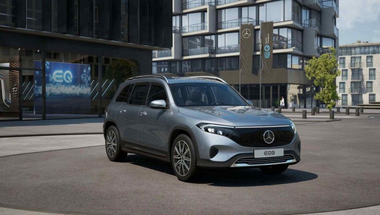 Mercedes-Benz EQB 250+ -  (crédito: Divulgação)