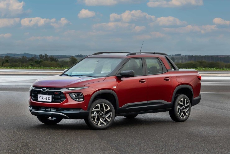 Chevrolet Montana RS 2026 traz novas rodas com detalhes diamantados 