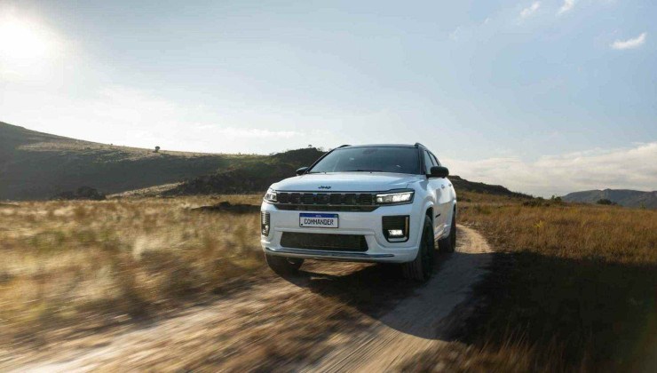 A Jeep escolheu Mendoza, na Argentina, para lançar o Commander 2026