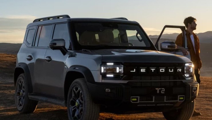 Jetour T2 tem inspiração em Land Rover Defender e Mercedes-Benz Classe G -  (crédito: Divulgação)