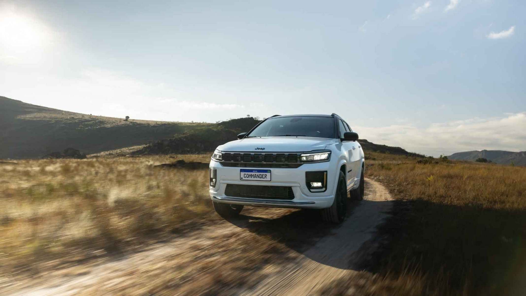 A Jeep escolheu Mendoza, na Argentina, para lançar o Commander 2026