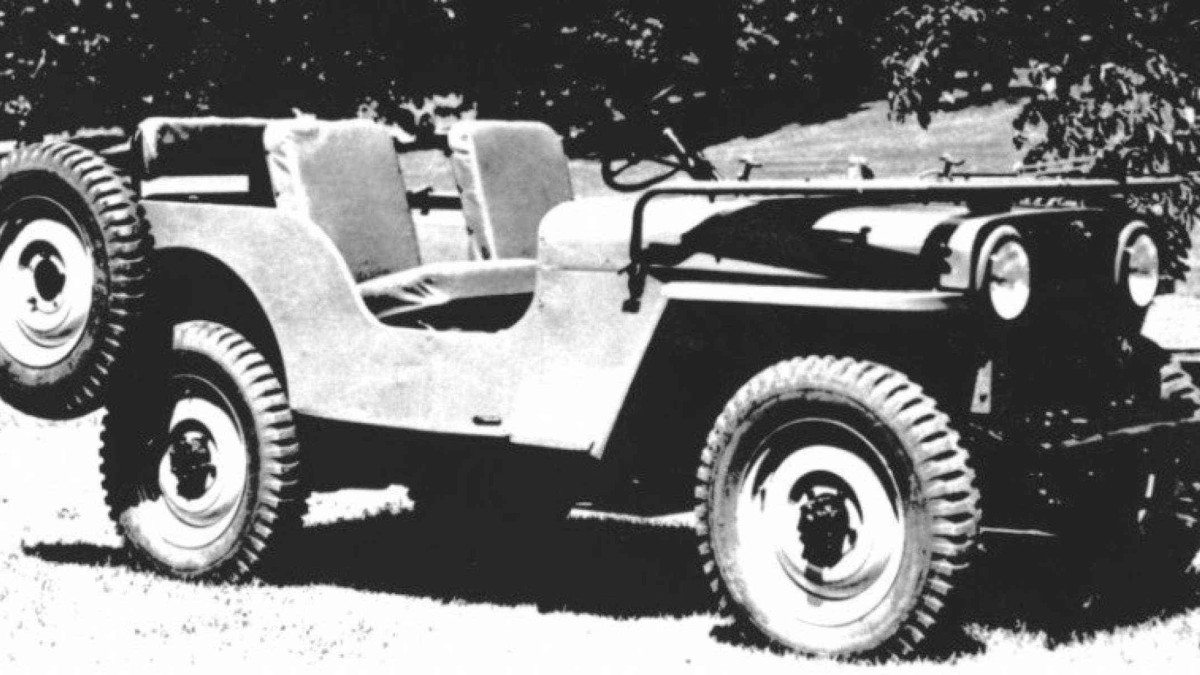 Jeep CJ-2A foi o primeiro modelo civil da marca norte-americana