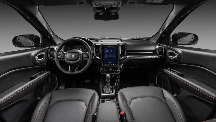 Interior Fiat Toro Ultra 2026