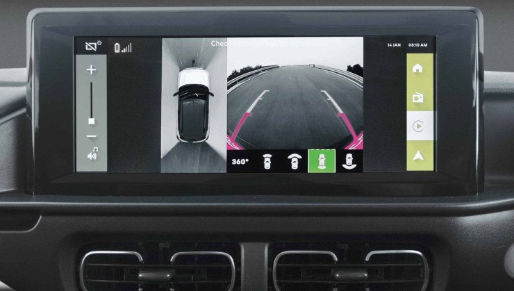 Câmera 360º do Citroën C3X