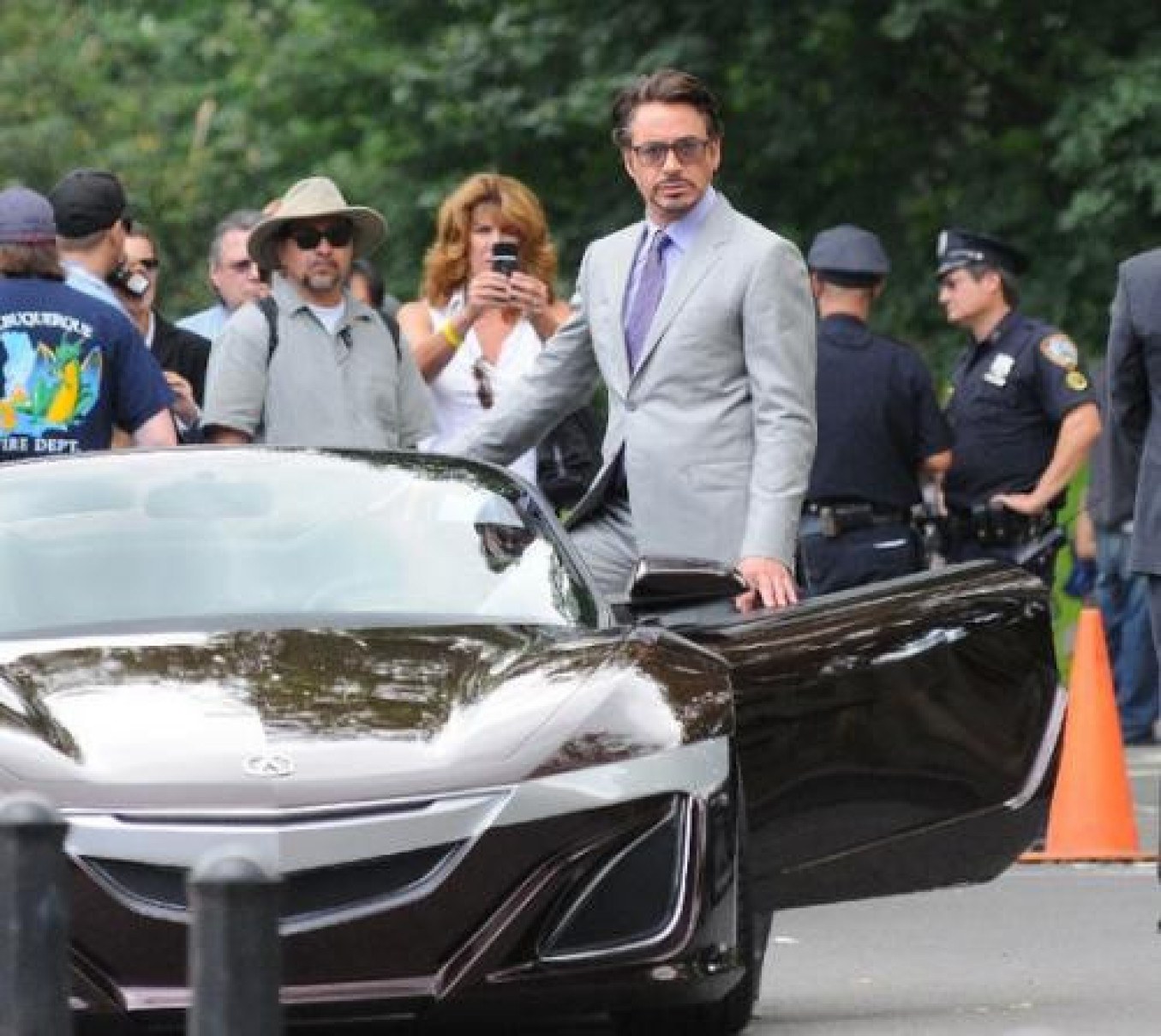 Acura NSX, carro usado pelo Tony Stark em Vingadores