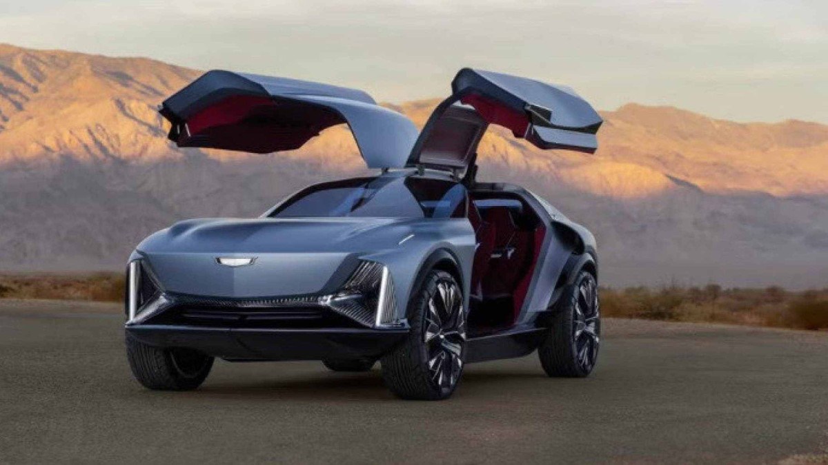 Cadillac Elevated Velocity com portas estilo asa de gaivota