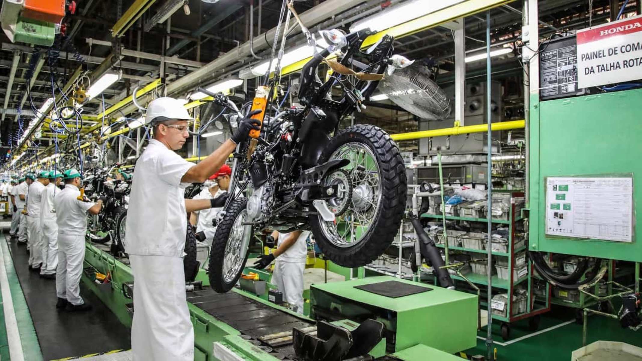 Fábrica da Honda em Manaus