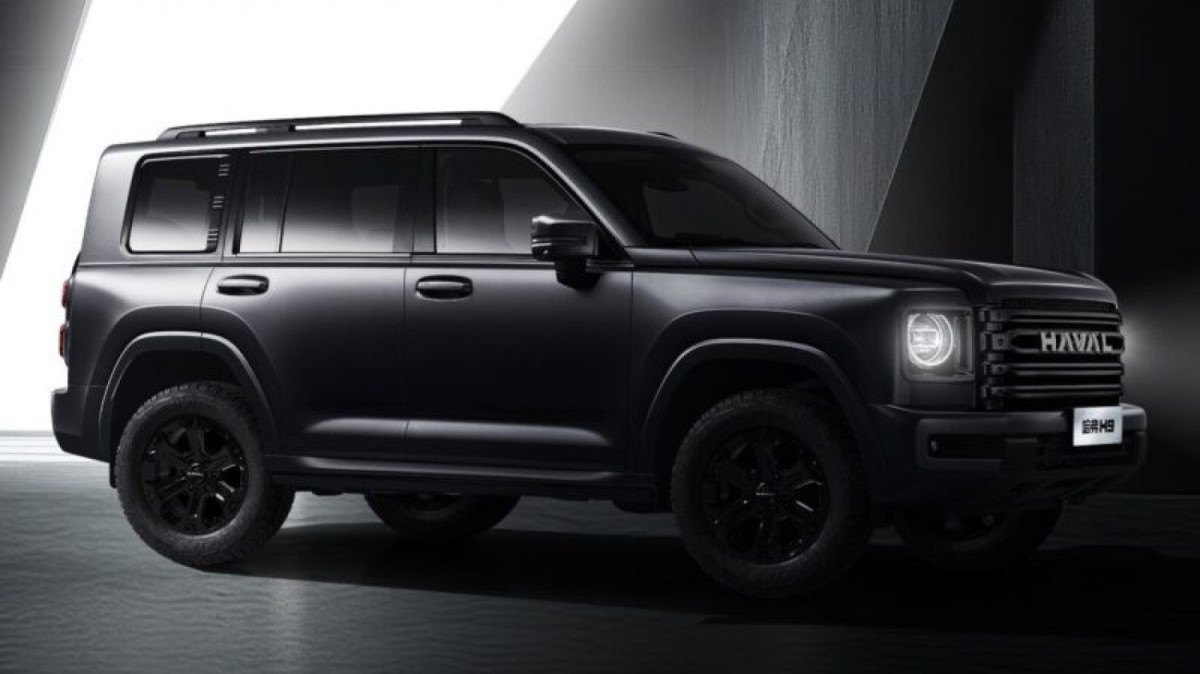 Haval H9 chinês passa por leves alterações visuais e adota estilo "all black"