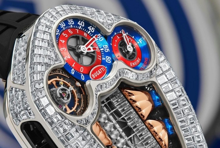 Jacob & Co. lança relógio inspirado no Bugatti